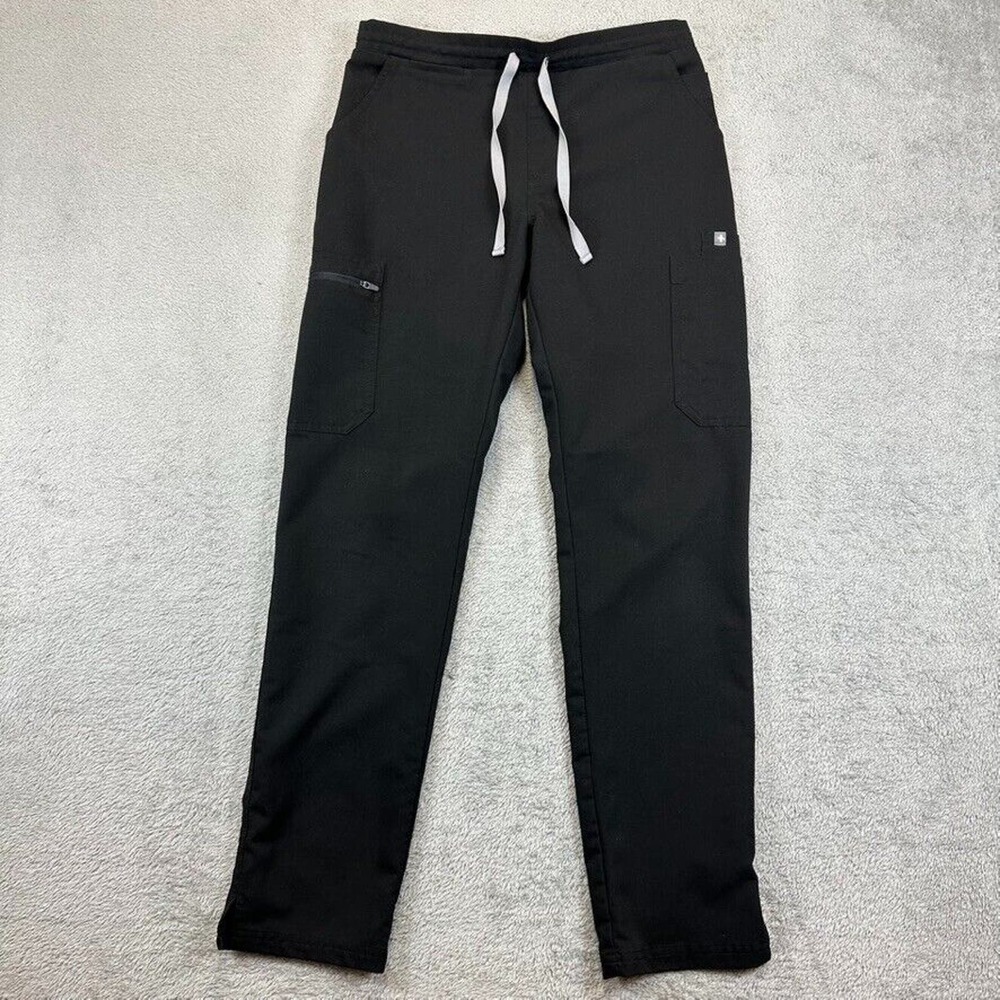 Figs Yola Scrub Pants Black Small Regular TW2000R